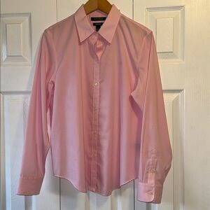 Ralph Lauren Women's Light Pink Button Down Shirt